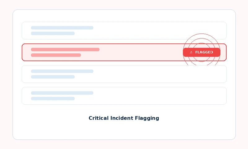 Critical Incident Flagging